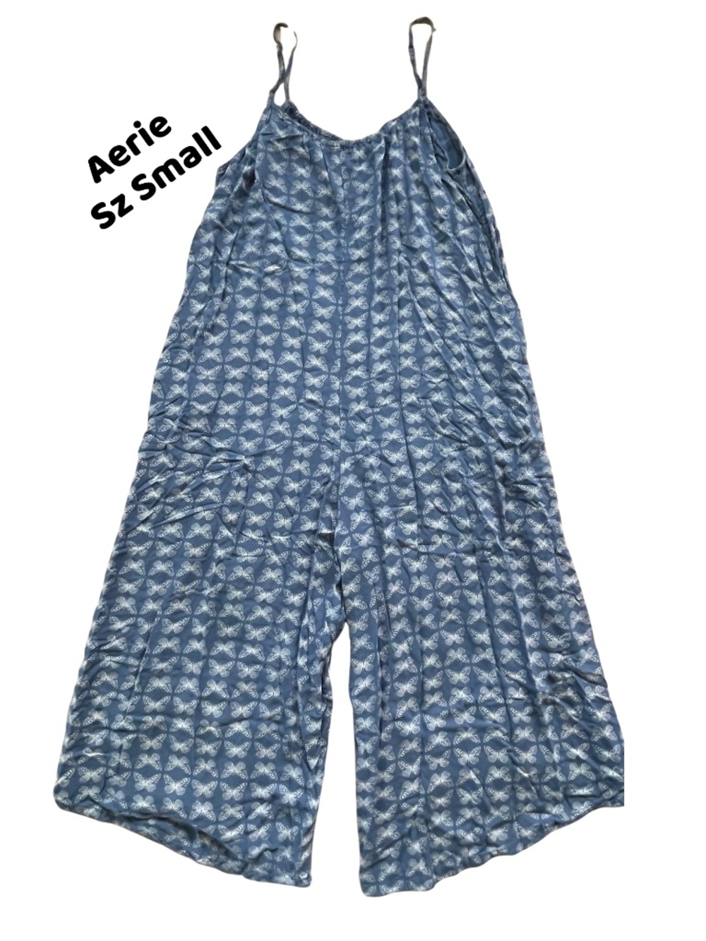 Aerie Butterfly Wide-Leg Jumpsuit